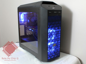 Byte My Chip Custom Computers Pic 2 - Gaming PC w Blue Accents