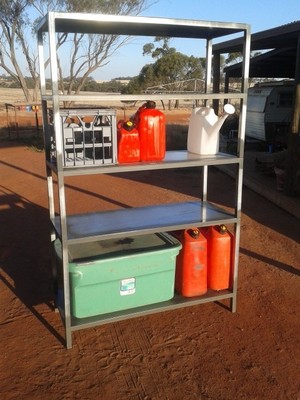 Crawfords Mobile Welding Service Pic 5 - SHELVING UNIT