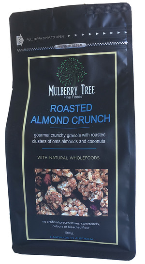 Mulberry Tree Fine Foods Pic 3 - Roasted Almond Crunch Acai Bowl Granola