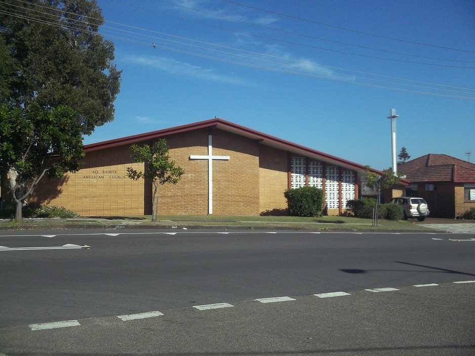 All Saints Anglican Church Pic 1 - The church on the top of the hIll