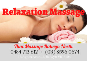 Thai Massage Balwyn North Pic 2