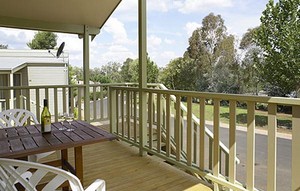 BIG4 Dubbo Parklands Pic 3 - balconies to relax on