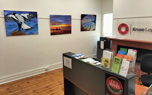 Kruse Legal Pic 3 - Reception with local art