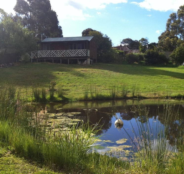 Creswick Cabin Retreat Pic 1 - The tranquil private garden