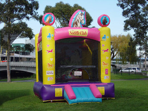 Savage Attractions Pic 3 - Saddle Club Jumping Castle