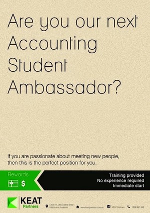 KEAT Partners Pic 3 - Become a Student Ambassador for us A fantastic opportunity