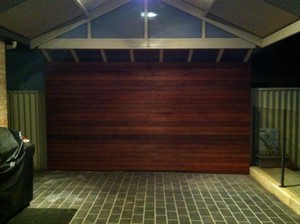 Demand Building Pty Ltd Pic 2 - Merbau privacy screen