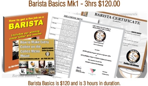 Barista Basics Coffee Academy Pic 1