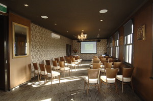 The Water Rat Hotel Pic 4 - The Emerald Room set up Theatre Style for a corporate function