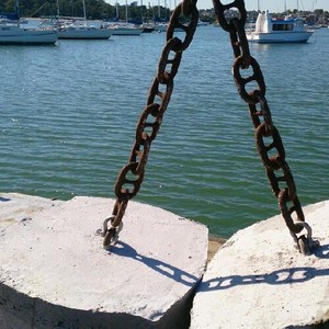 General Marine and Waterfront services mooring contractors Pic 4 - Double block mooring