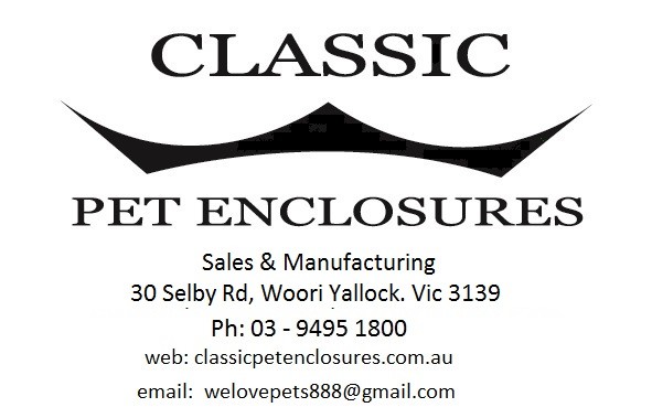 Classic Pet Enclosures in Woori Yallock VIC General Retailers TrueLocal