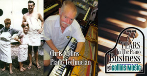 Collins Music Pic 2 - Chris Collins Piano TunerTechnician