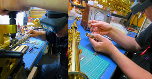 Collins Music Pic 3 - Brass Woodwind Repairs Service