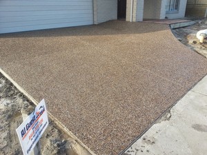 A.J. Guest Concreting Pty Ltd Pic 2 - Exposed Aggregate Driveway