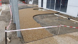 A.J. Guest Concreting Pty Ltd Pic 3 - Exposed Aggregate footpath