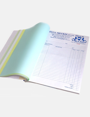 The Print House & Hub Pic 3 - Invoice Books Quote books Duplicate and Triplicate Books and Pads