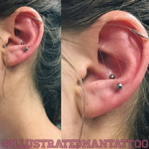 The Illustrated Man Tattoo Studio Pic 5 - piercings by Jess