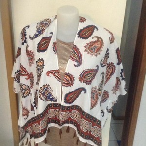 Ange's Fashion And Healing Pic 2 - Paisley open jacket kaftan one size fits all 1000