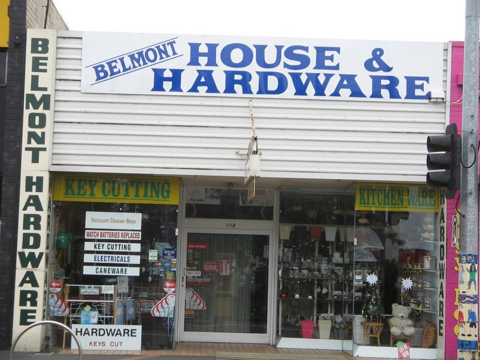 Belmont House & Hardware Pic 1 - Shop Front