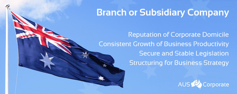 AUSeCorporate Pic 1 - Branch or Subsidiary Company