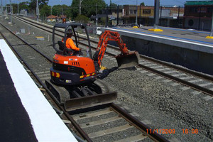 Timecon Pic 3 - Maintenance work at Railway track