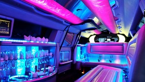 LR Limousines Pic 2 - Light Show Interior