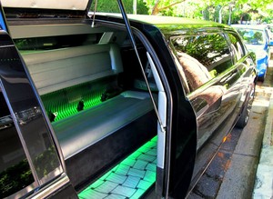 LR Limousines Pic 3 - Popular Jet Door making entry and exit easy