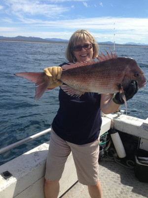 Winda Woppa Fishing Charters Pic 5 - Sammy the 68cm snapper