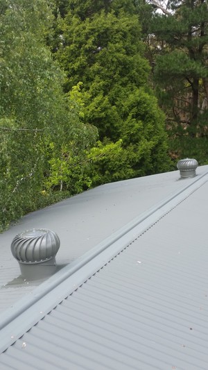 Ezyflow Gutter Maintenence Pic 4 - Air vent installation