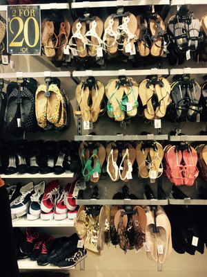 Ice Design Pic 3 - Sandal selection at Ice