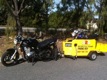 A2A Motorcycle Training Pic 2 - Training bikes