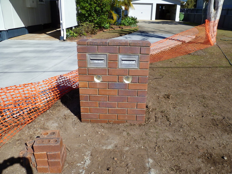 Gabe's Bricklaying Pic 1 - This is a recent letterbox that I have built