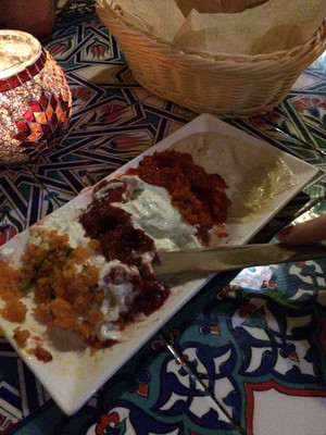 Matee Turkish Grill Pic 4 - Range of dips