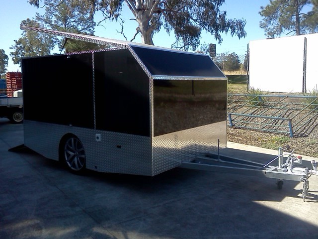 Xtreme Trailers Pic 1 - xtreme trailers custom 3 motor bike trailer