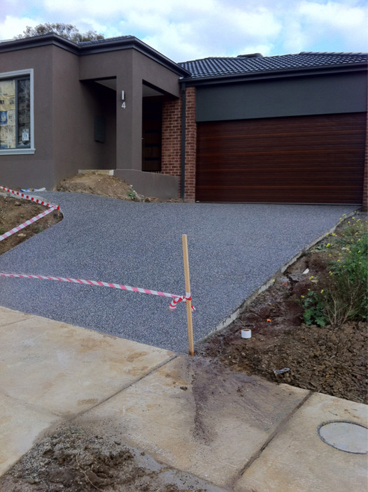 JR concreting Pic 2 - 50m2 exposed driveway