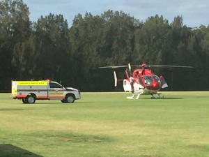 Central Coast Express Advocate Pic 2 - Woman airlifted from nearby Frost Reserve Kincumber