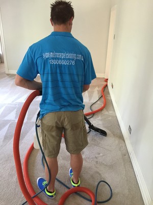 Sydney Metro Carpet Cleaning Pic 4 - Tim in action steam cleaning