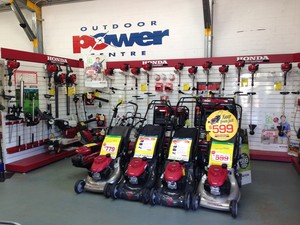 Outdoor Power Centre Pic 2 - Honda Power Equipment Push Mowers Brushcutters Blowers Hedgers Generators