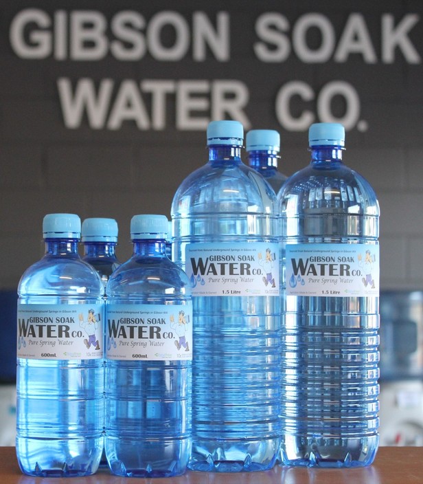 Gibson Soak Water Co. Pic 1 - 600mls and 15ltrs boxes available bottles are BPA FREE