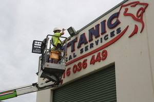 Brittanic Electrical Services Pic 3 - Cherry picker service available