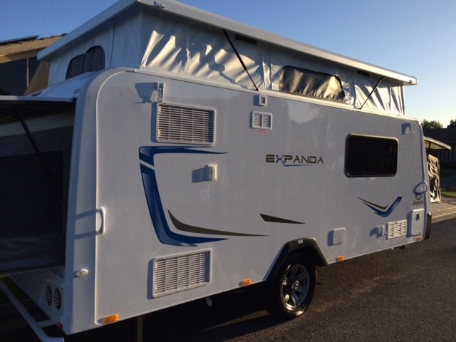 Getaway Caravan Hire Pic 1 - Our 2016 Expanda 16494