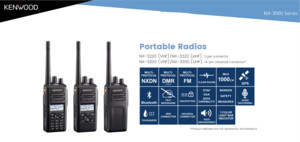 Mining Telecommunications Pic 5 - Kenwood NX3000 Two Way Radios