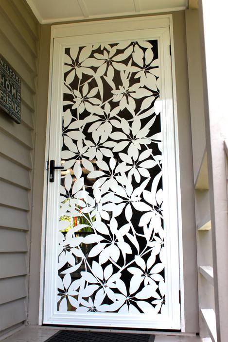 OceanBlue Living Pic 2 - Frangipani Barrier Screen