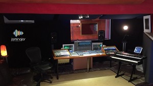 Jaminajar Music Production Pic 3 - Control room view