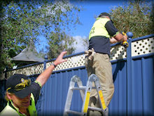 Jim's Fencing Pic 1 - Steel Fencing Steel Gates