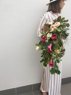 Biophilia Blooms Pic 3 - Cascading Bridal Bouquet