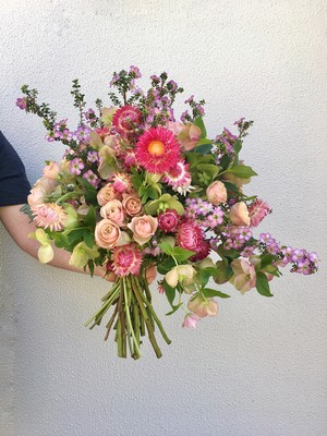 Biophilia Blooms Pic 4 - Rambling Romantic Flower Bouquet Glebe