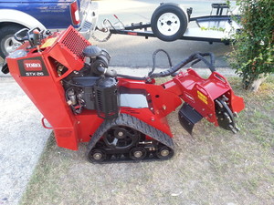 Simply Stump Grinding Pic 3 - Simply Stump Grinding Stump grinder machine