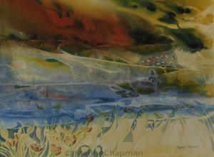 Marion Chapman Artist Pic 2 - When the Time Comes Watercolour by Marion Chapman