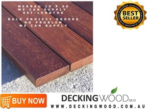 Decking Wood QLD Pic 5 - Merbau 90X19 Decking Select Grade KD